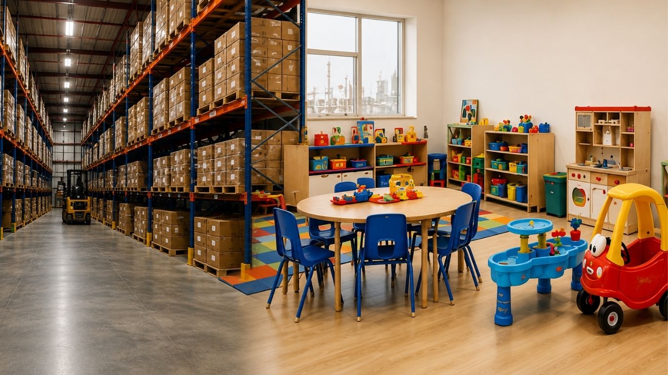 Electronics and daycare products